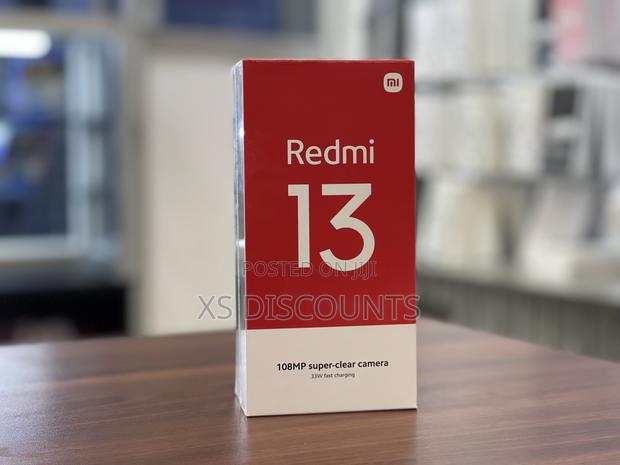 New Xiaomi Redmi 13 128 GB Black
