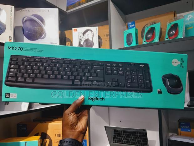 Logitech Wireless Keyboard, Comes With Mouse - main view
