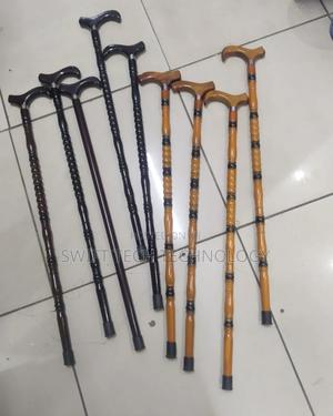 Walking Stick Wooden ,/ Elderly Walking Stick - thumbnail 2