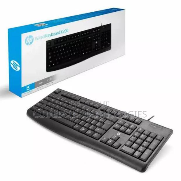 HP USB Keyboard Black - main view