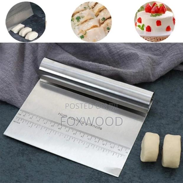 Pastry Scraper/Cutter/Chopper Stainless Steel - thumbnail 5