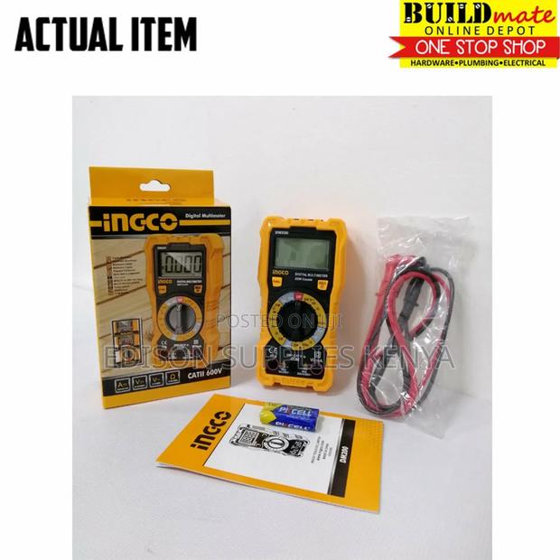 Multimeter Ingco Digital Multimeter DM200 AC/DC Heavy Duty - thumbnail 2
