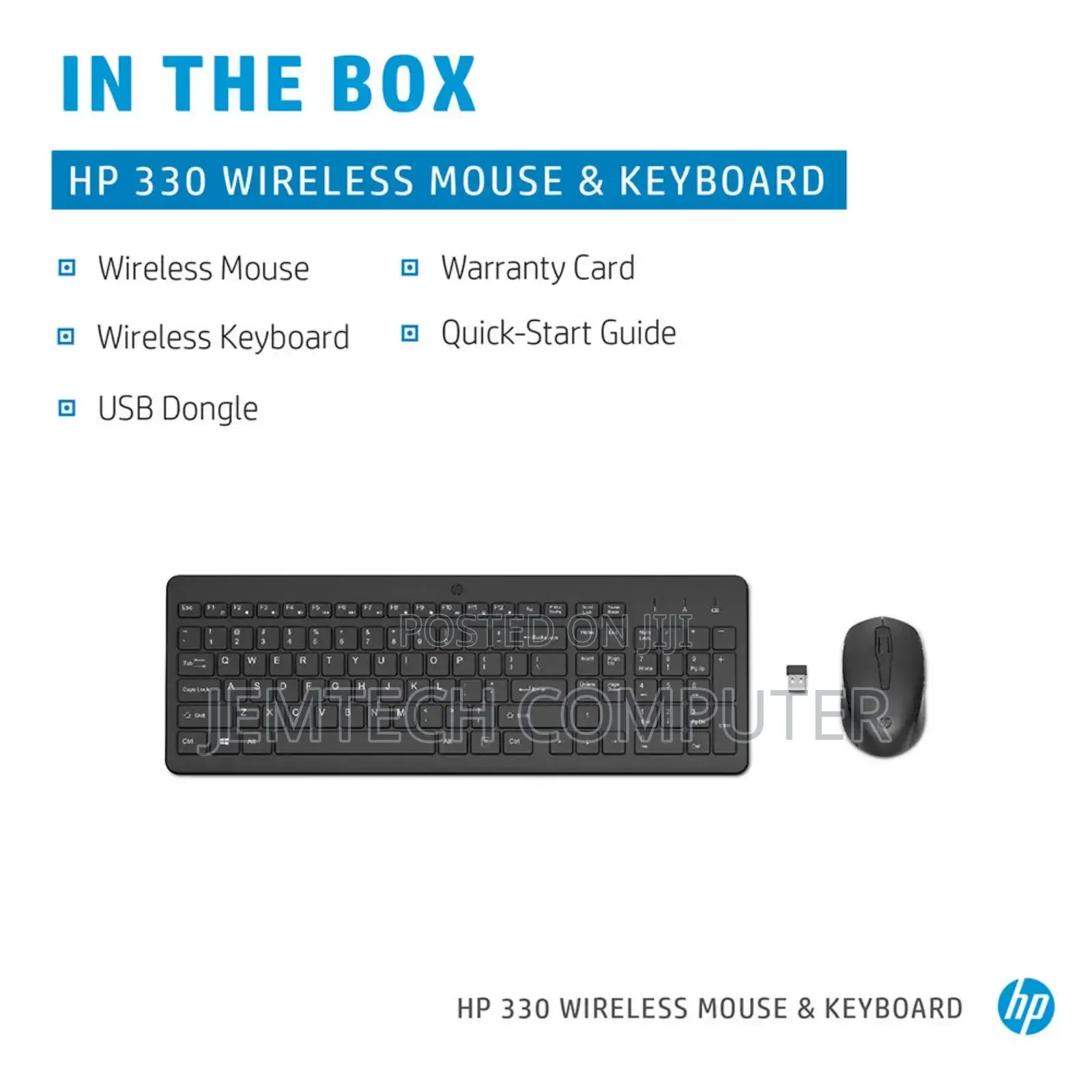 HP 330 Wireless Mouse and Keyboard Combination