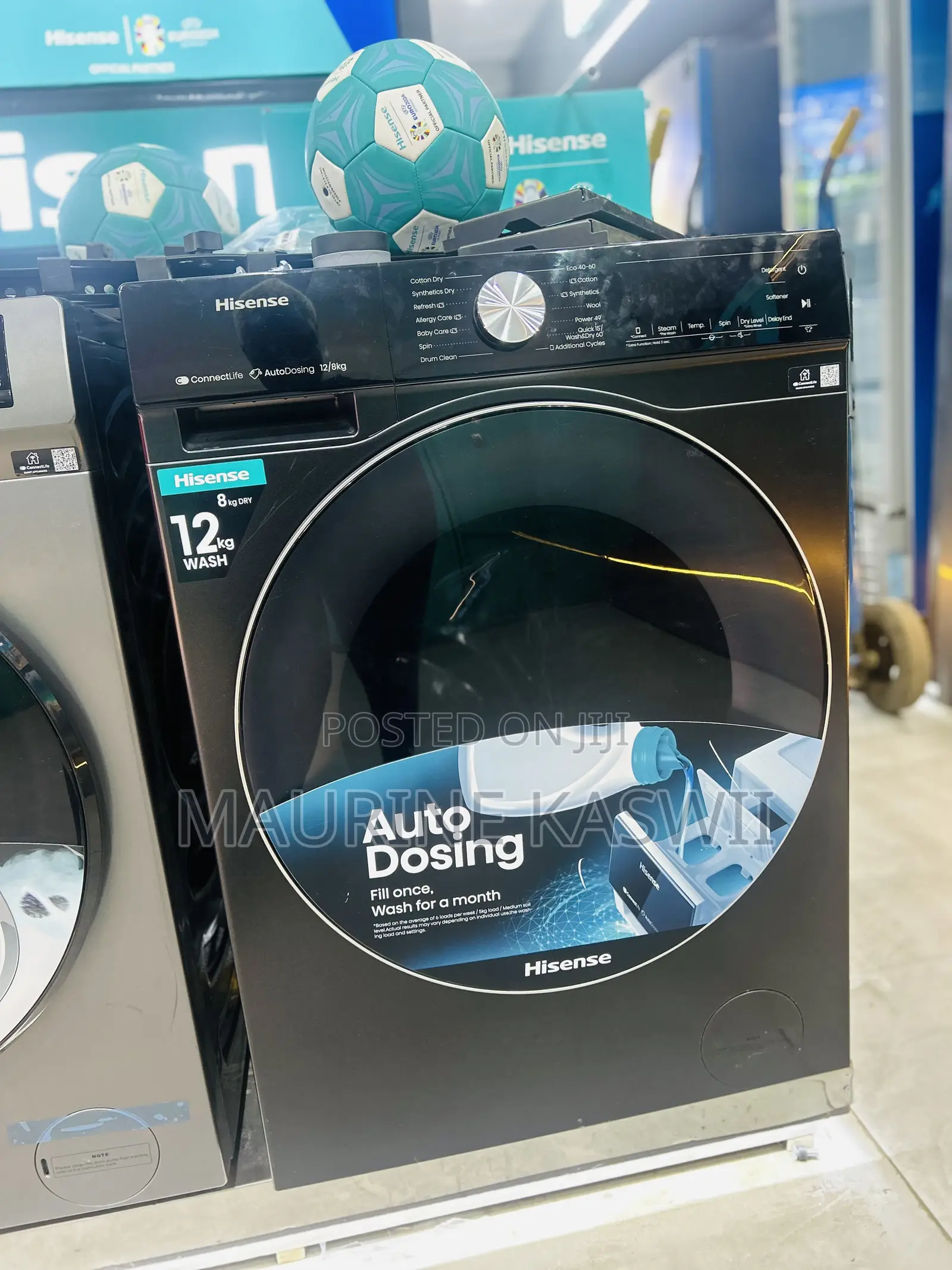 Hisense Wash Dry 12kg/8kg Wd5s1245bb