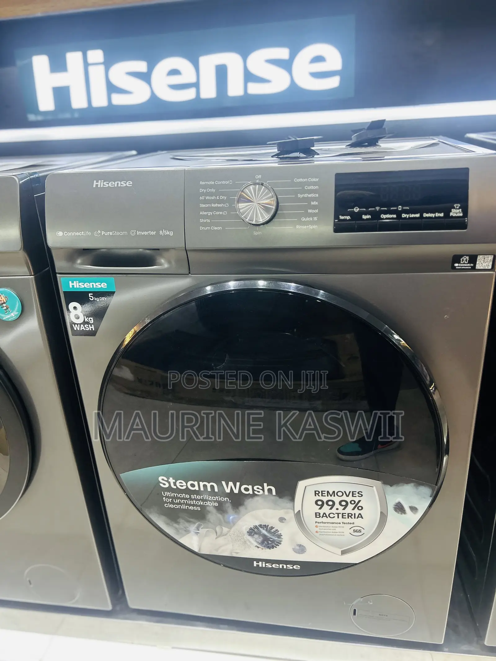Hisense 8kg Wash Dry Wd3q8043bt