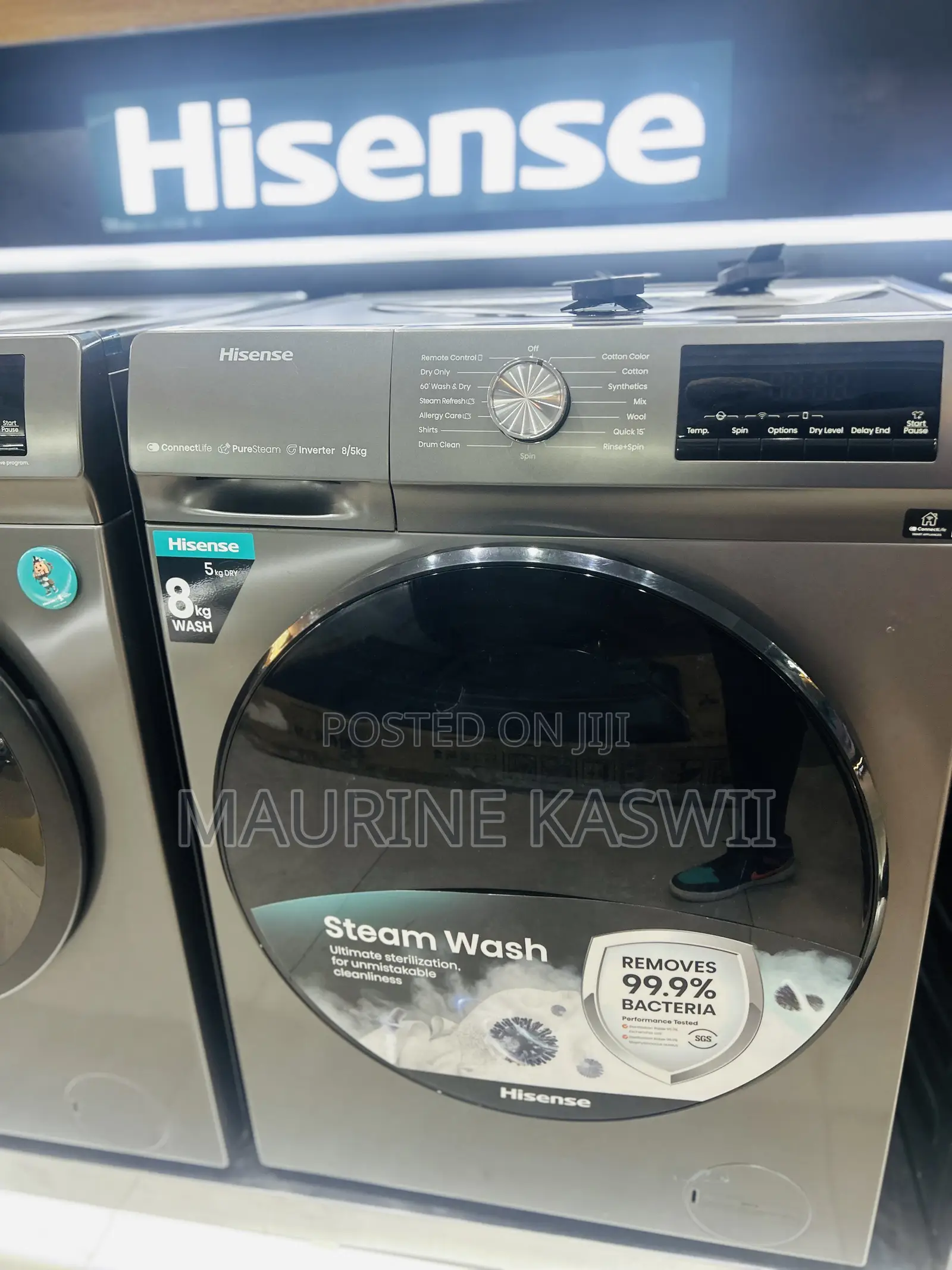 Hisense 8kg Wash Dry Wd3q8043bt