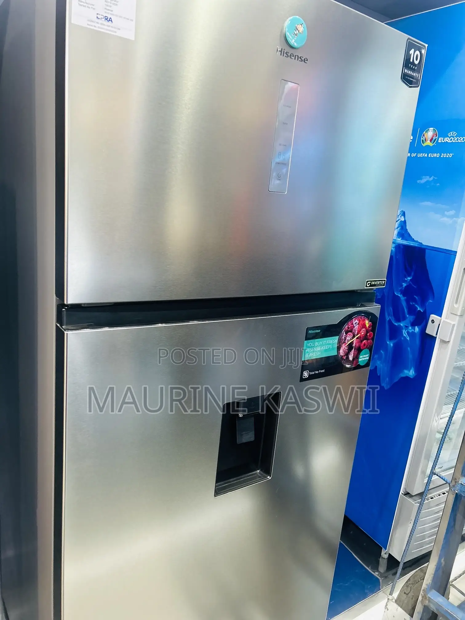 Hisense 510 Liters Frost Free Fridge