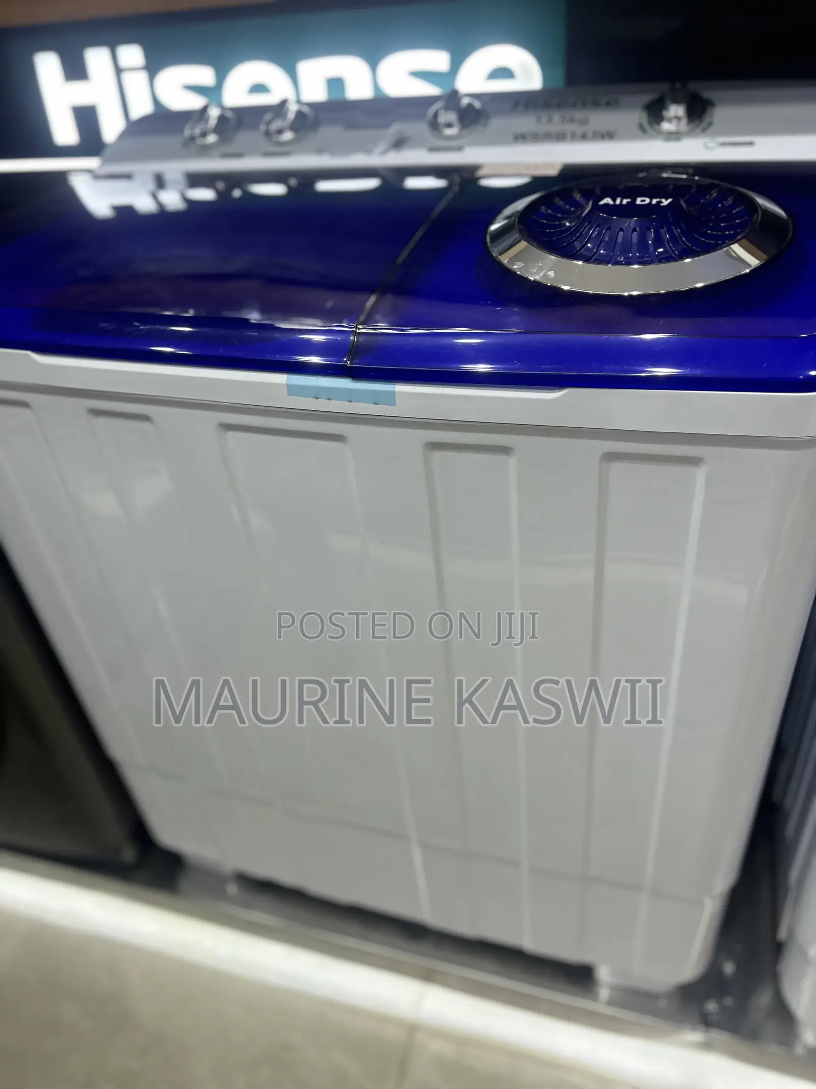 Hisense 13.5kgs Top Load Twin Tub Washing Machine