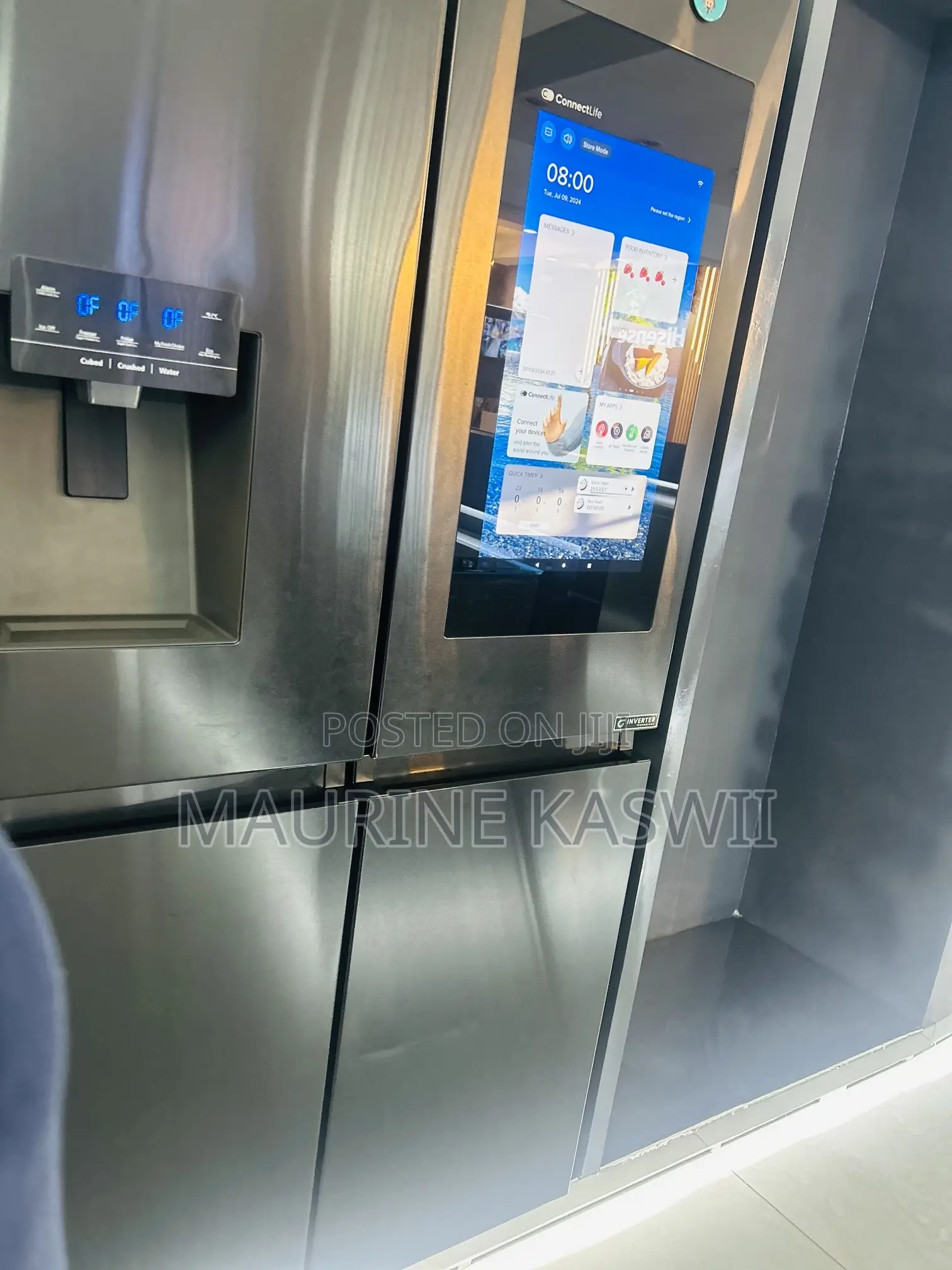 HISENSE 522 L Side by Side With Dispenser and Ice Maker