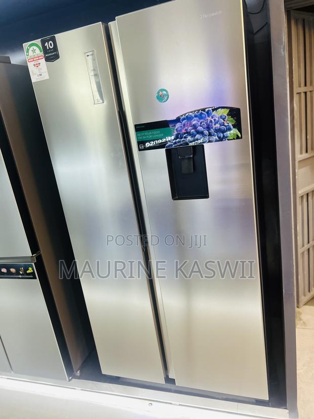 Hisense Side by Side 518 L With Dispenser - thumbnail 2