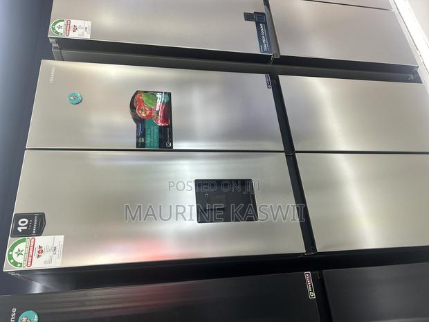 Hisense Fridge 454 Liters Four Door With Dispenser