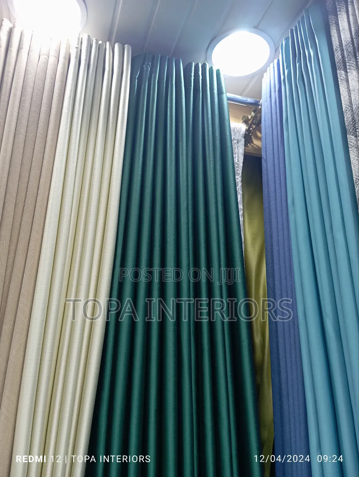 Emerald Green Curtains for Living Room and Bedroom Windows