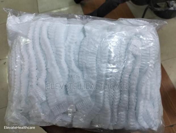 White Hospital Hairnets - thumbnail 3