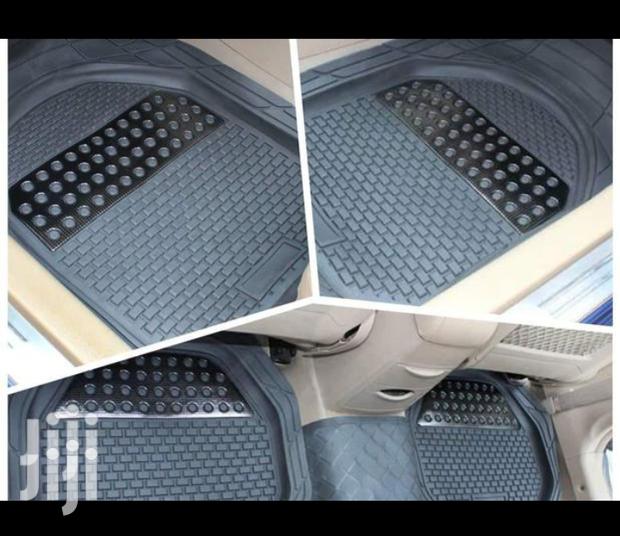 New 5 Pieces Car Rubber Floor Mats, Free Delivery Within Cbd.