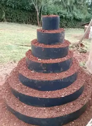 Multi-Storey Garden 5 Layered Circular Garden - 2 Sets