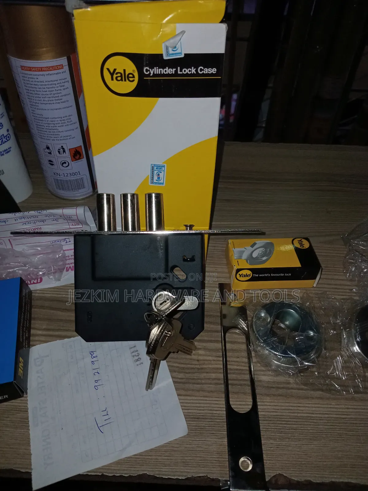 Deadlock 3 Pin Yale Heavy Duty
