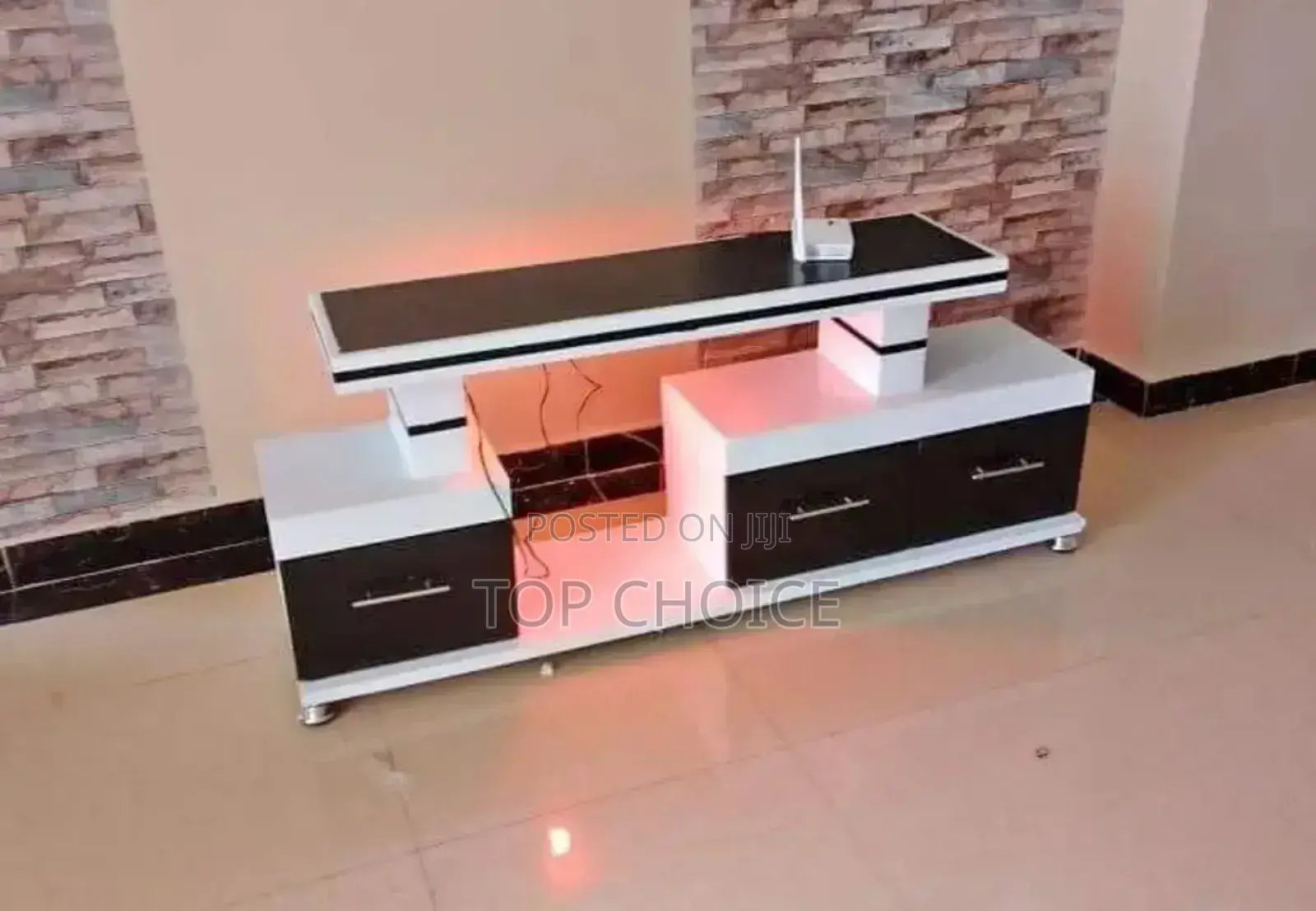 Tv Stand With LED Lights