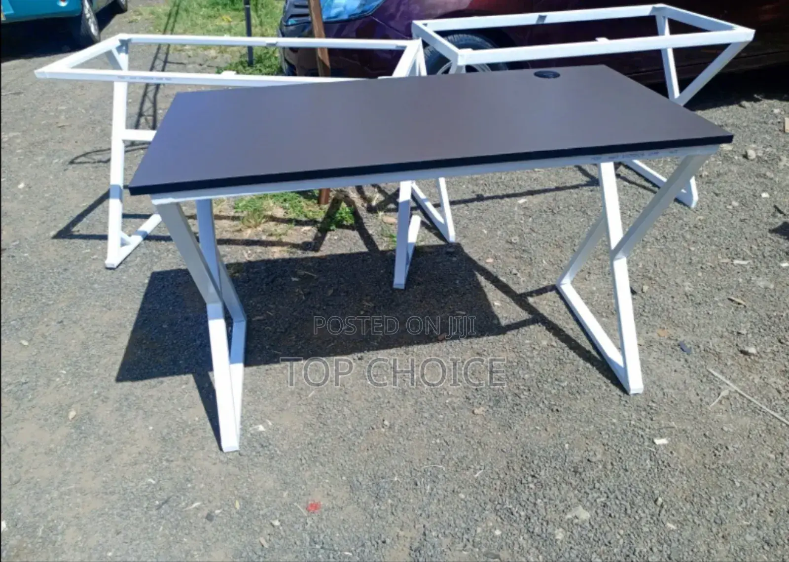 Metallic Office Desk 1.2m