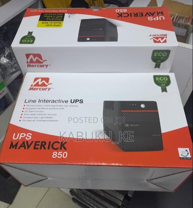 Mercury UPS 850VA Line Interactive UPS 2 Ports 3 Pin