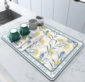 Dish Drain Drying Mat