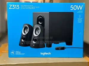 Logitech Z313 Speaker System With Subwoofer Z313 Available!!