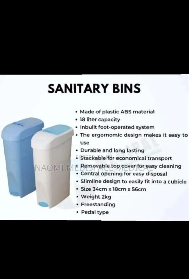 Sanitary Bins - main view