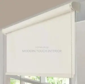 White Sunscreen Blinds
