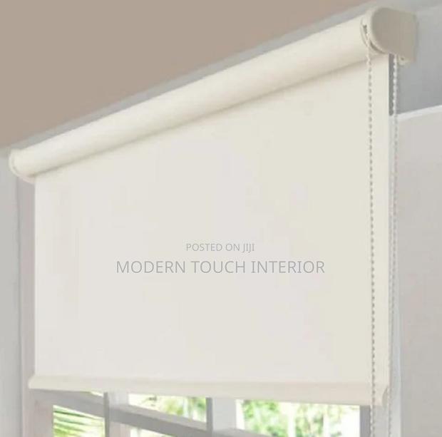 White Sunscreen Blinds