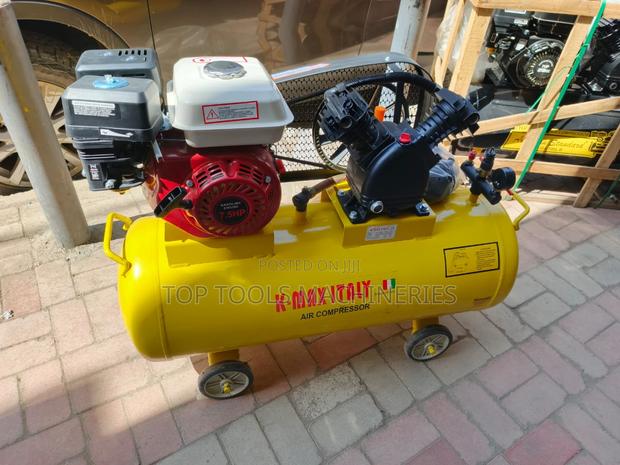 Kmax Italy Air Compressor 100L Petrol Driven - main view