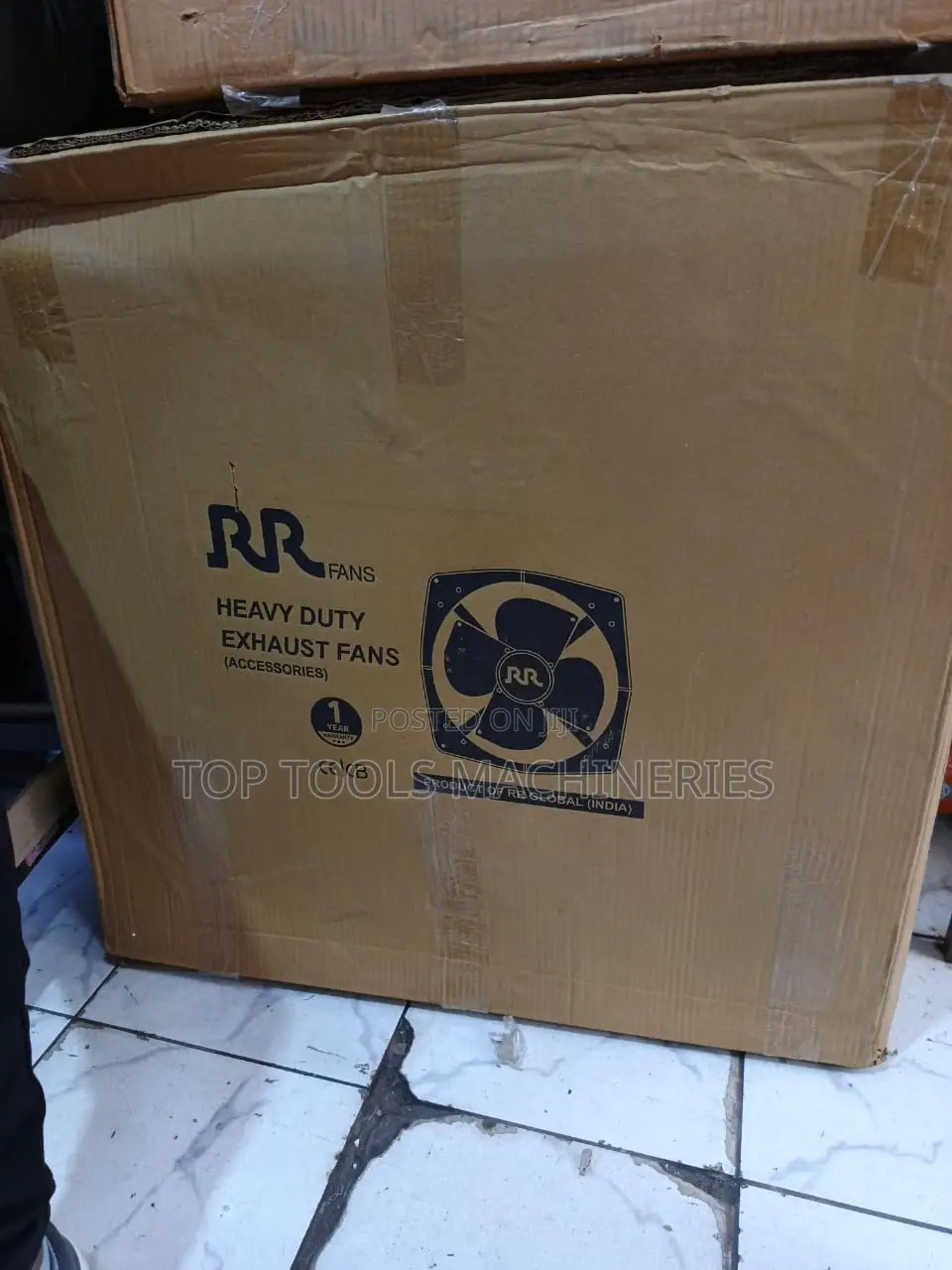 RR Heavy Duty Exhaust Fan 24" Inch