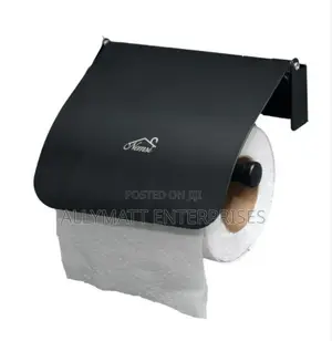 Black Tissue Holder No