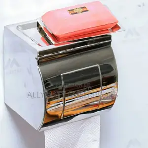 Silver Tissue Holder