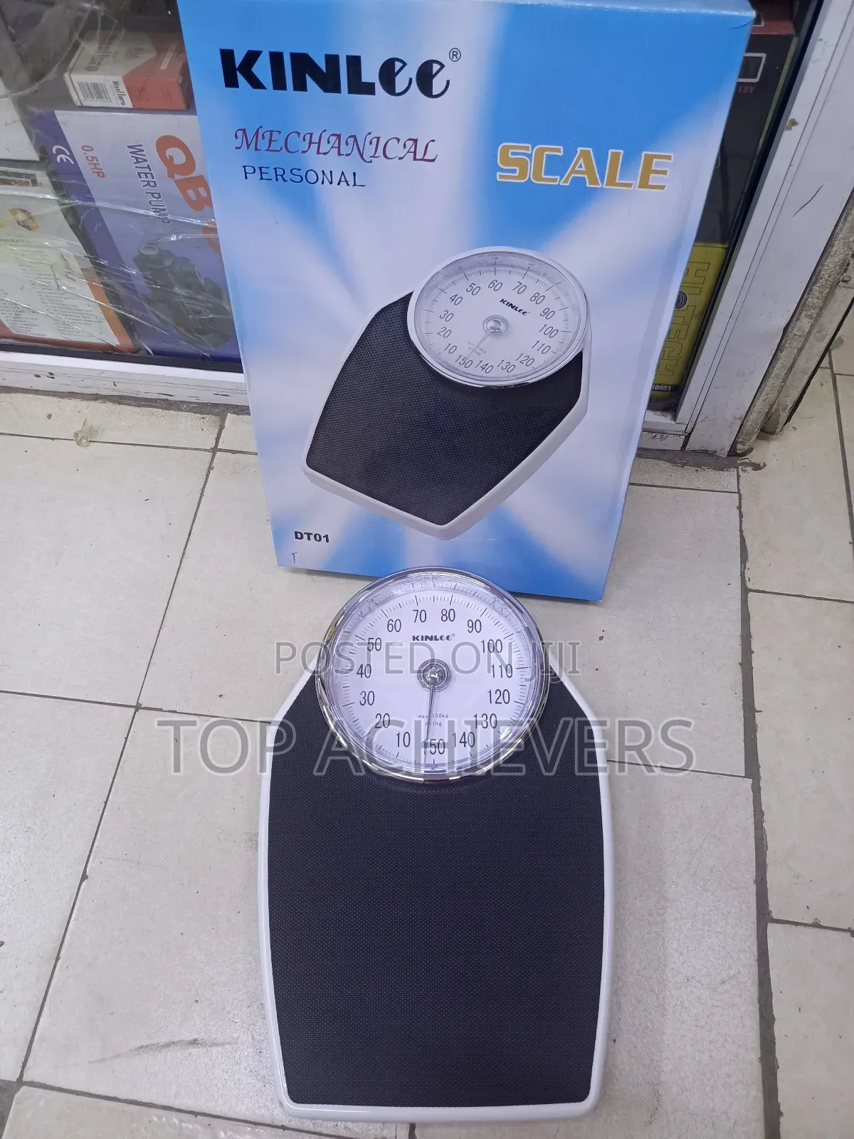 Kinlee Personal Body Weight Bathroom Mechanical Weighing,
