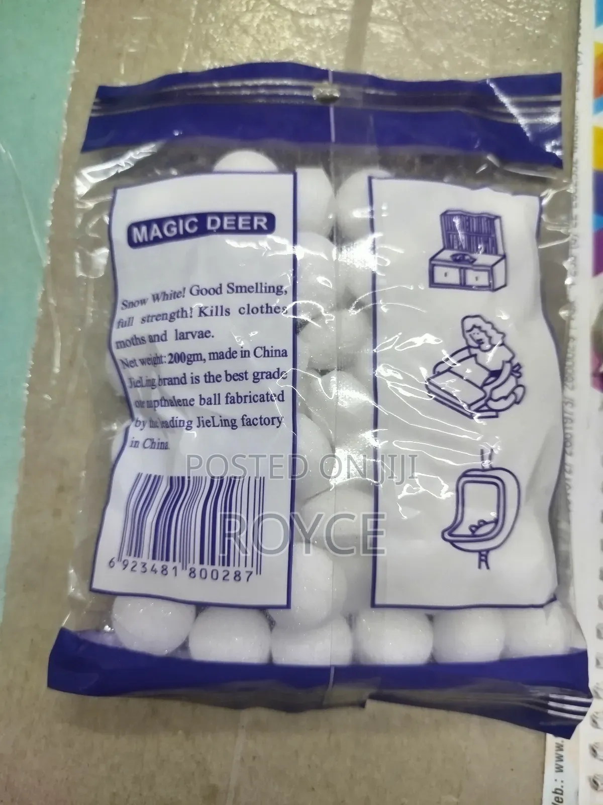 Magic Deer Pearl Balls- Naphthalene Balls