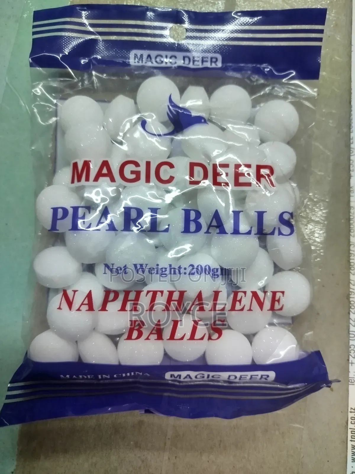 Magic Deer Pearl Balls- Naphthalene Balls