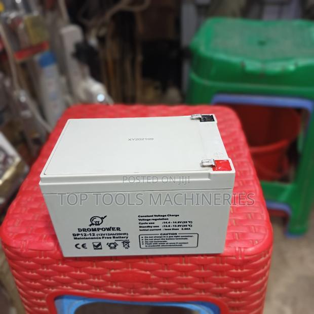 Drom Power 12ah 12v Backup Battery - main view