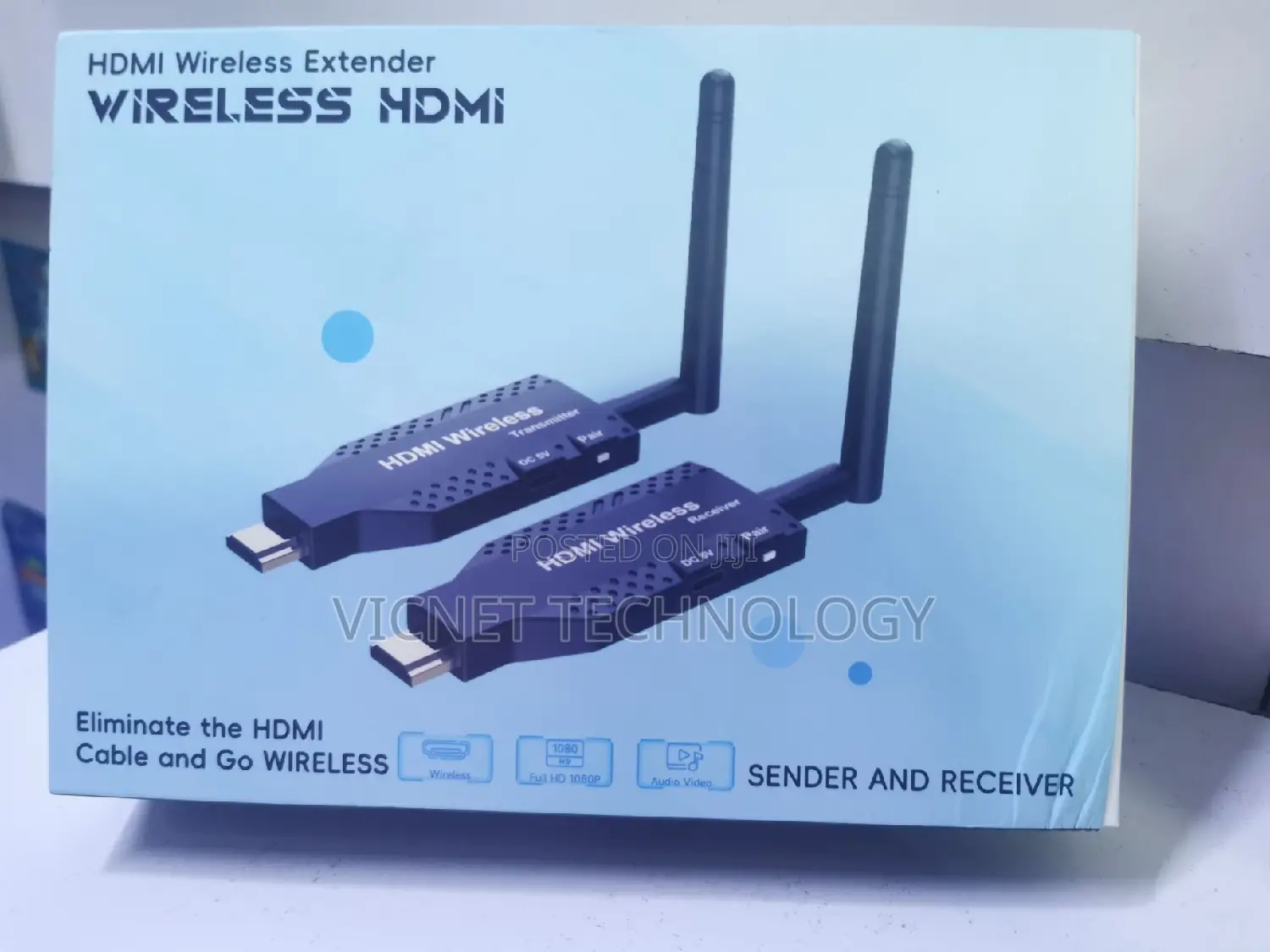 150 Metres Range Wireless Hdmi Transmitter With Receiver