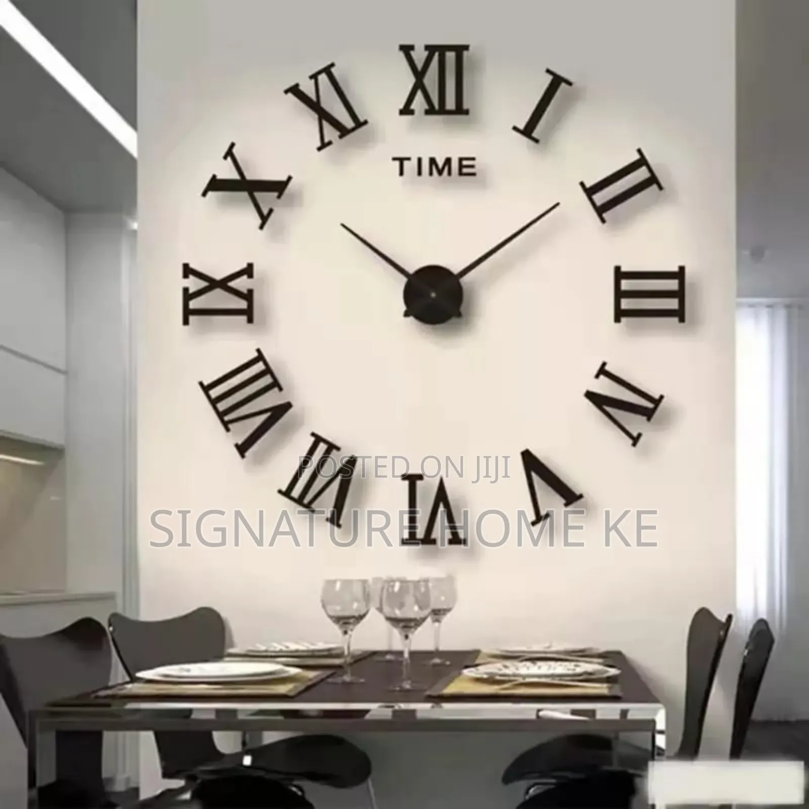 3d Diy Roman Wall Clock