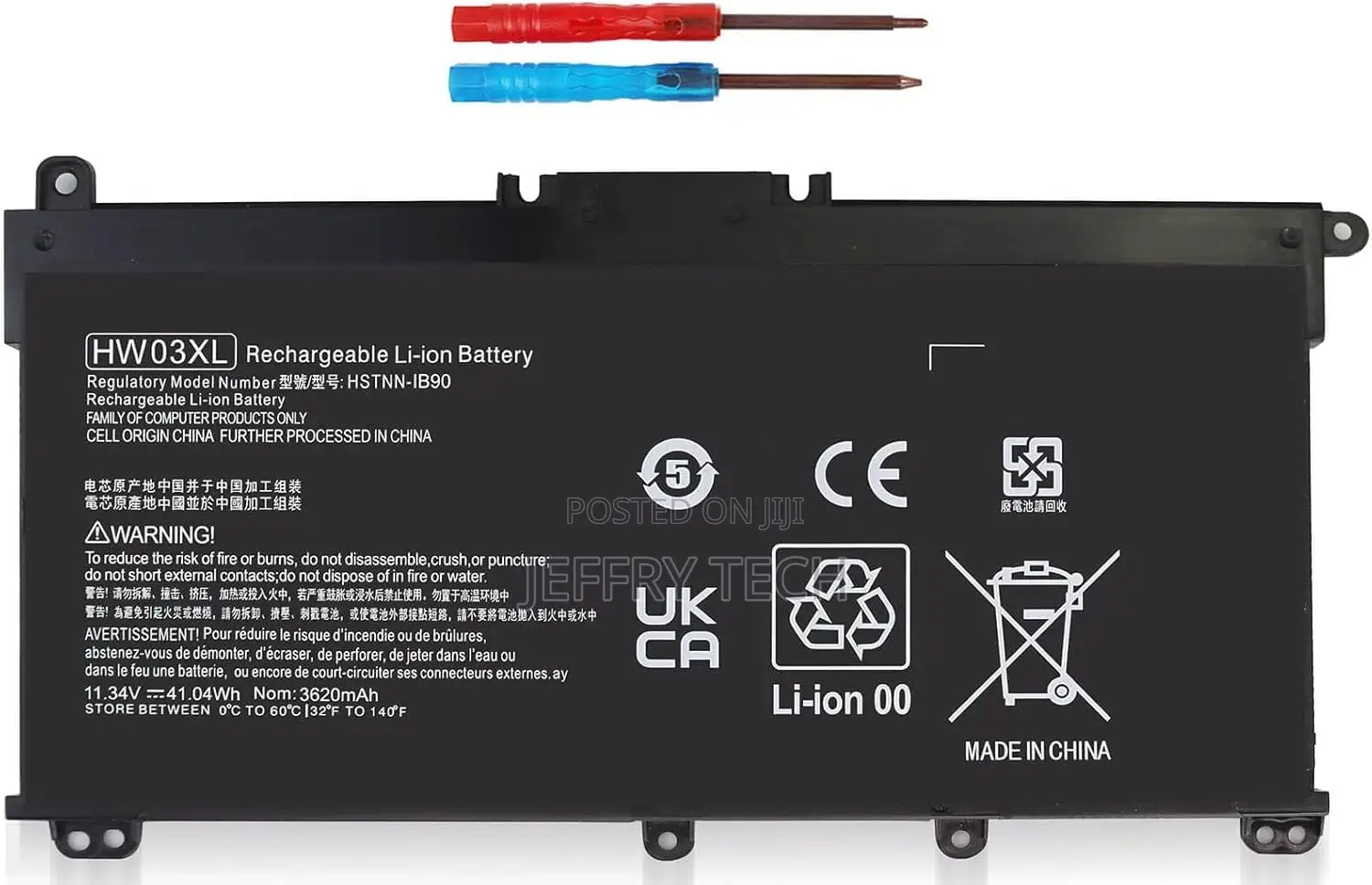 DMKAOLLK 41.04wh HW03XL L97300-005 Battery Replacement