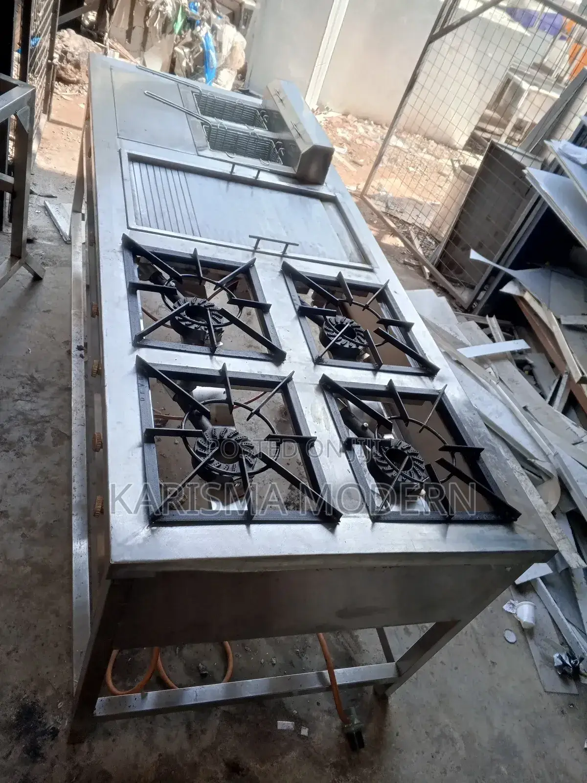 Pure Stainless Steel Combined Cooker