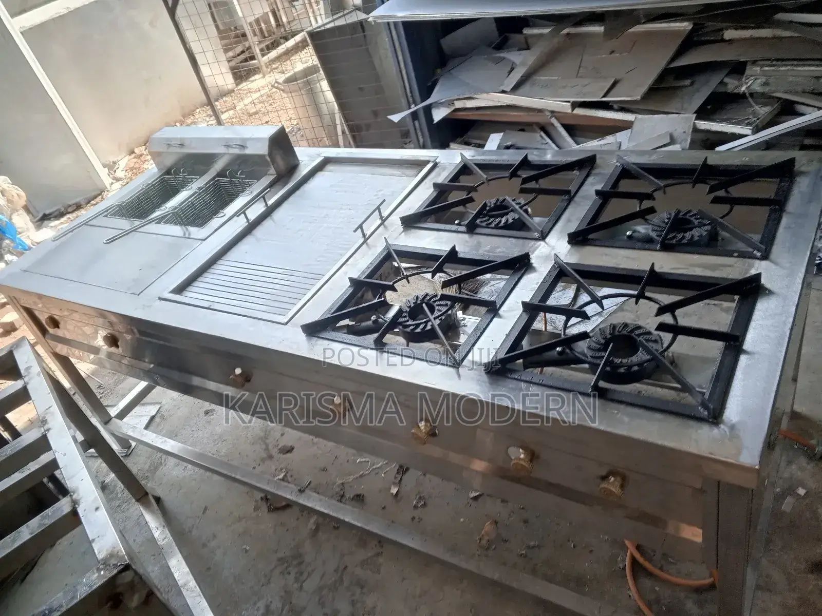 Pure Stainless Steel Combined Cooker
