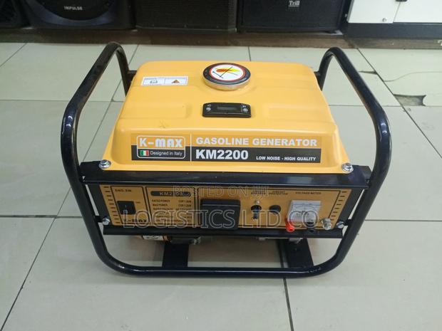K-Max Gasoline Generator Km2200 1.2kva
