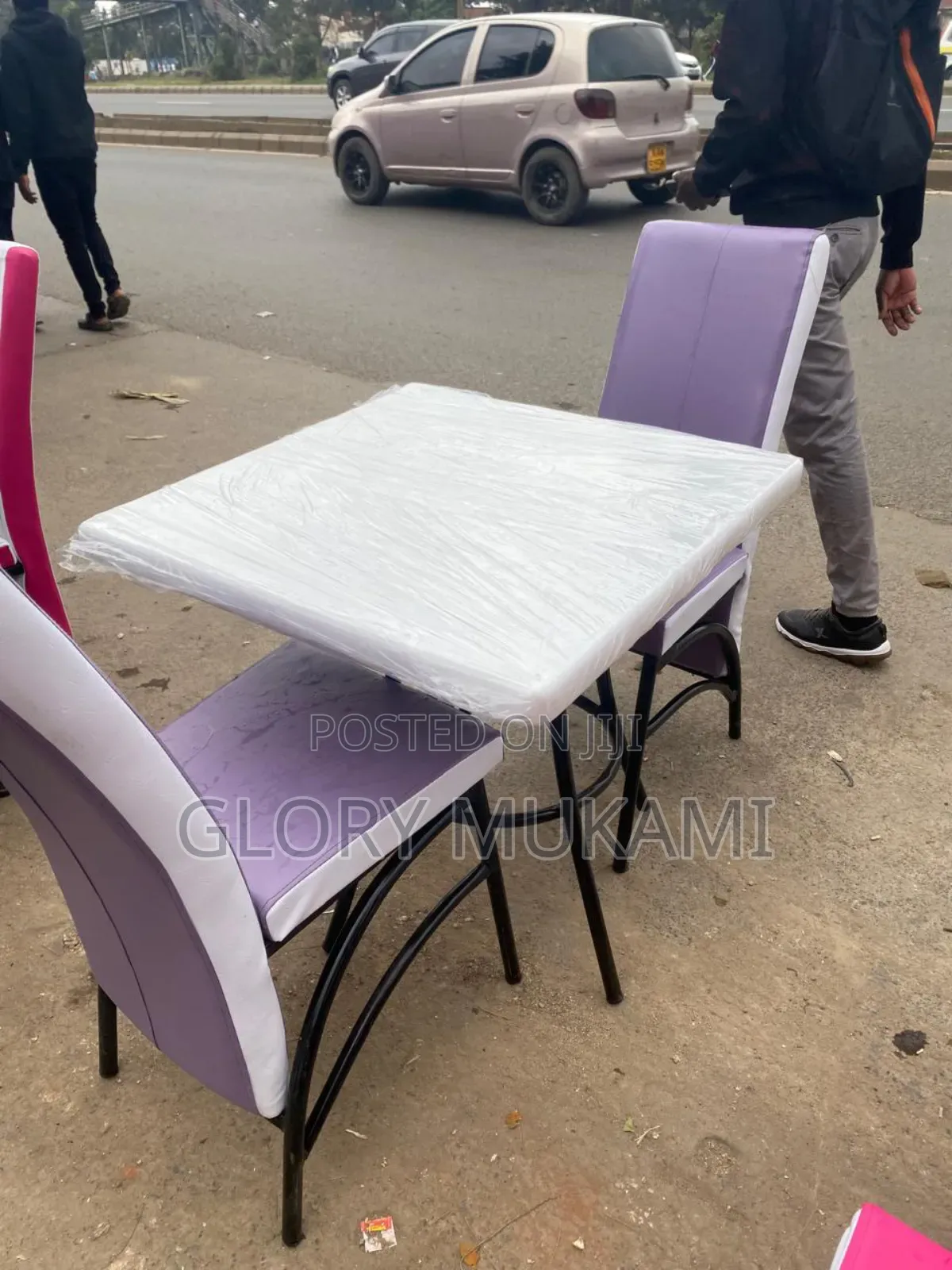 Restaurants and Bar Chairs Purple