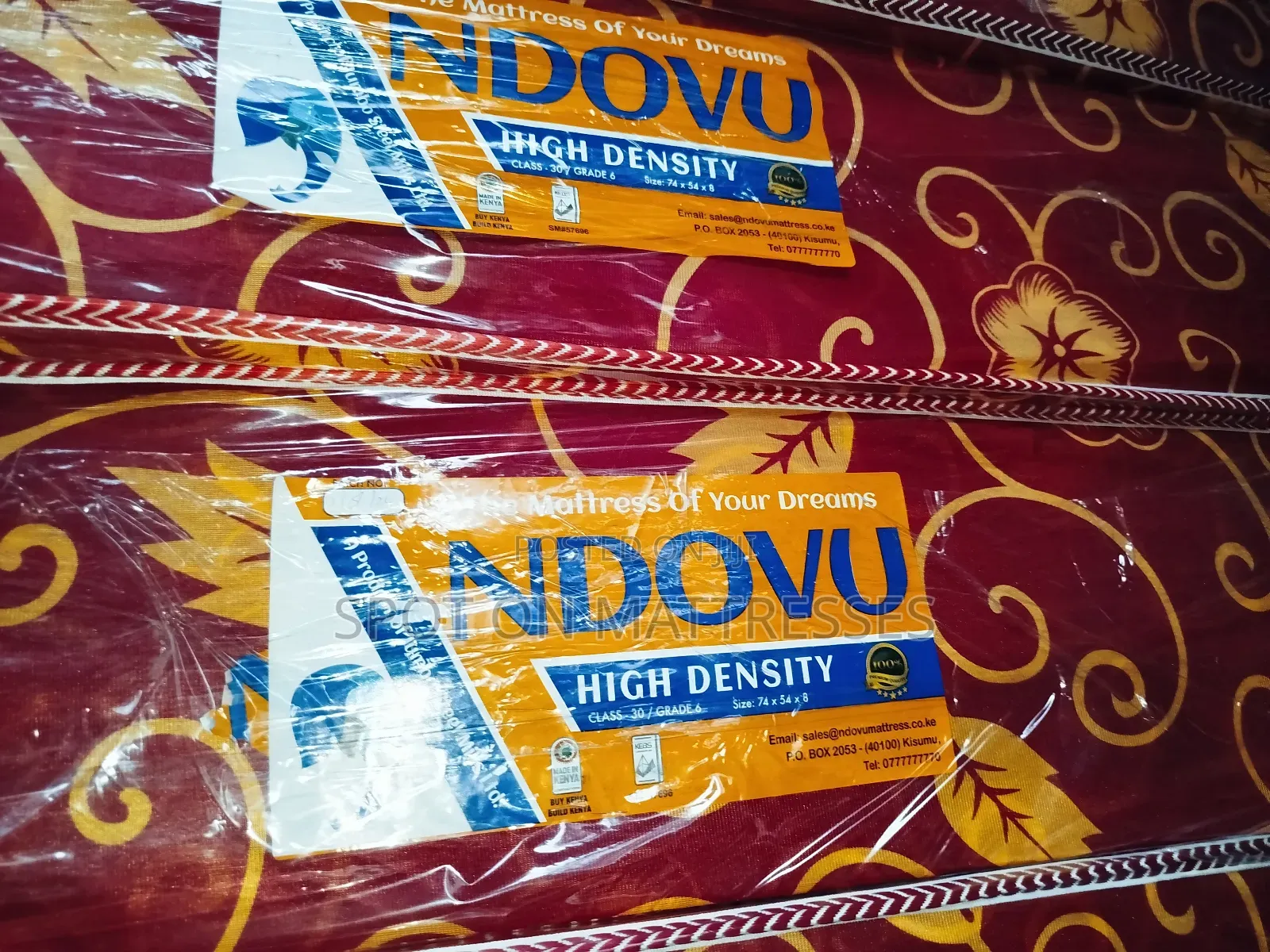 4.5 × 6 8inch High Density Mattresses.