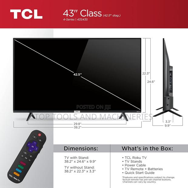 TCL 43-Inch Uhd Smart LED TV - thumbnail 2
