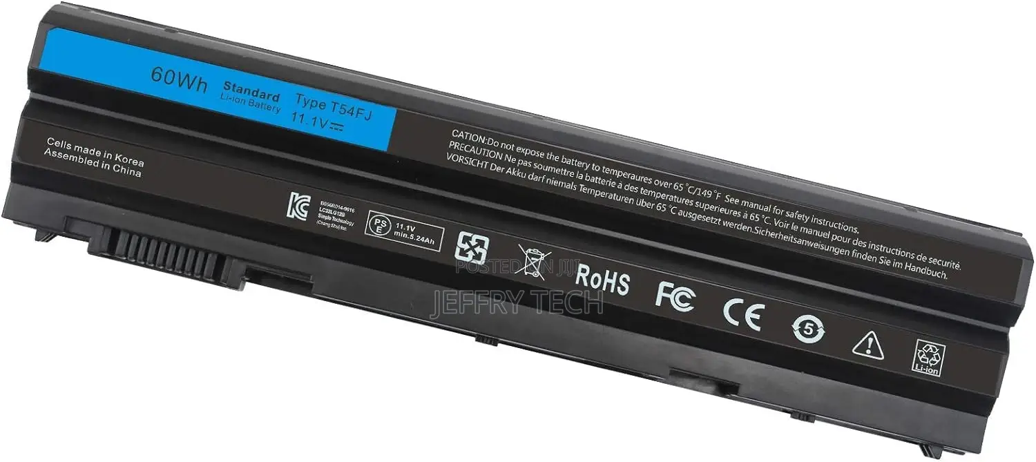 T54fj 8858X M5Y0X E6420 E6430 Laptop Battery for Dell