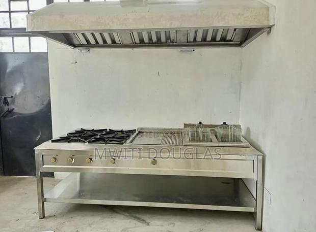 Most Parmanent Current Model Four Burner Combined Unit