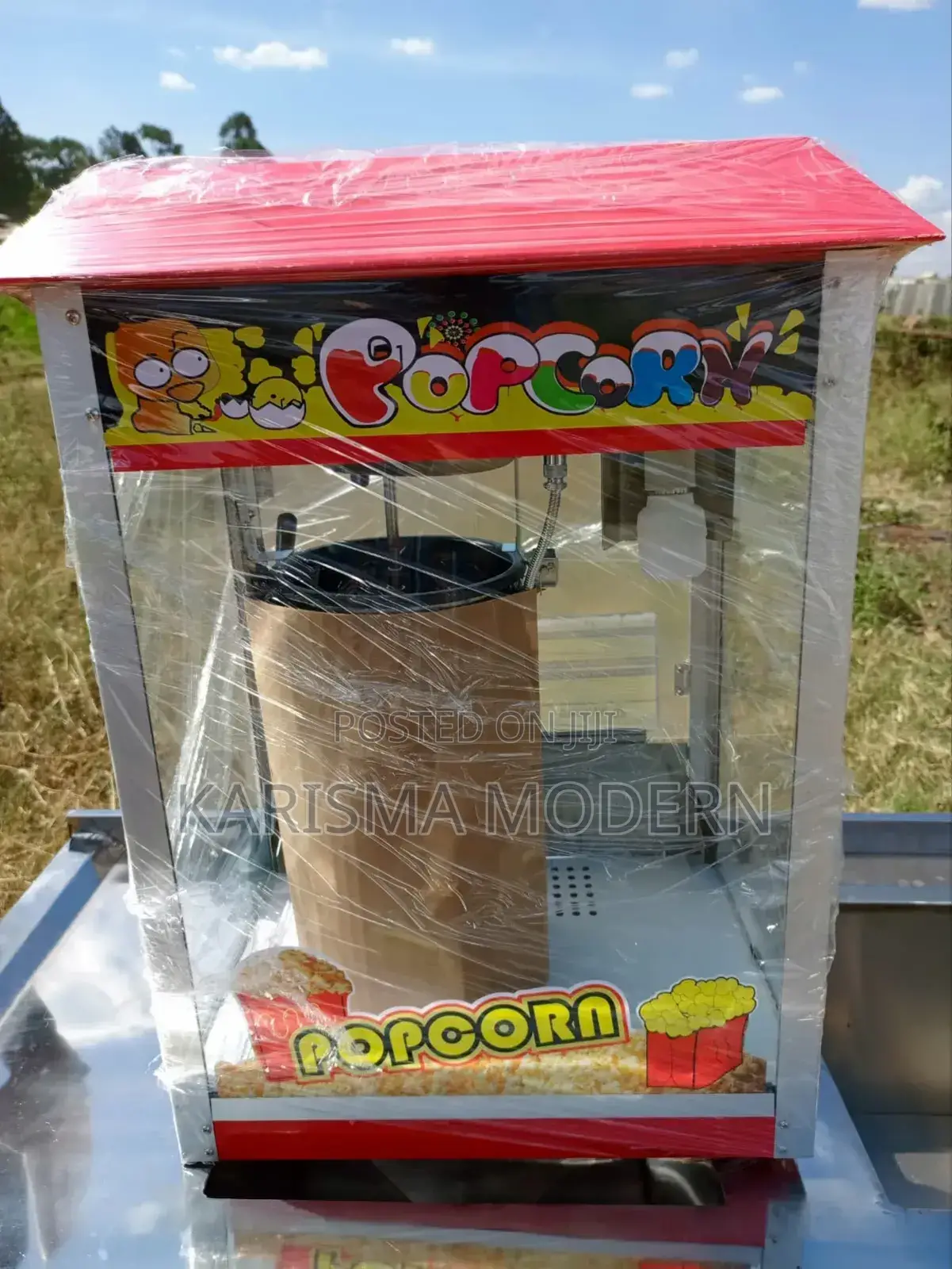Popcorn Machine Available