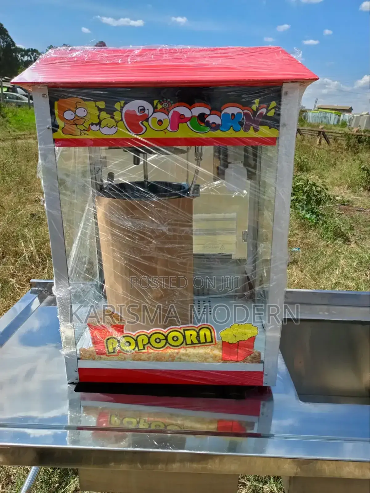 Popcorn Machine Available