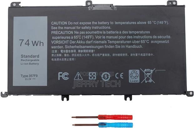 74WH 357F9 Laptop Battery for Dell Inspiron 15 7000 Gaming